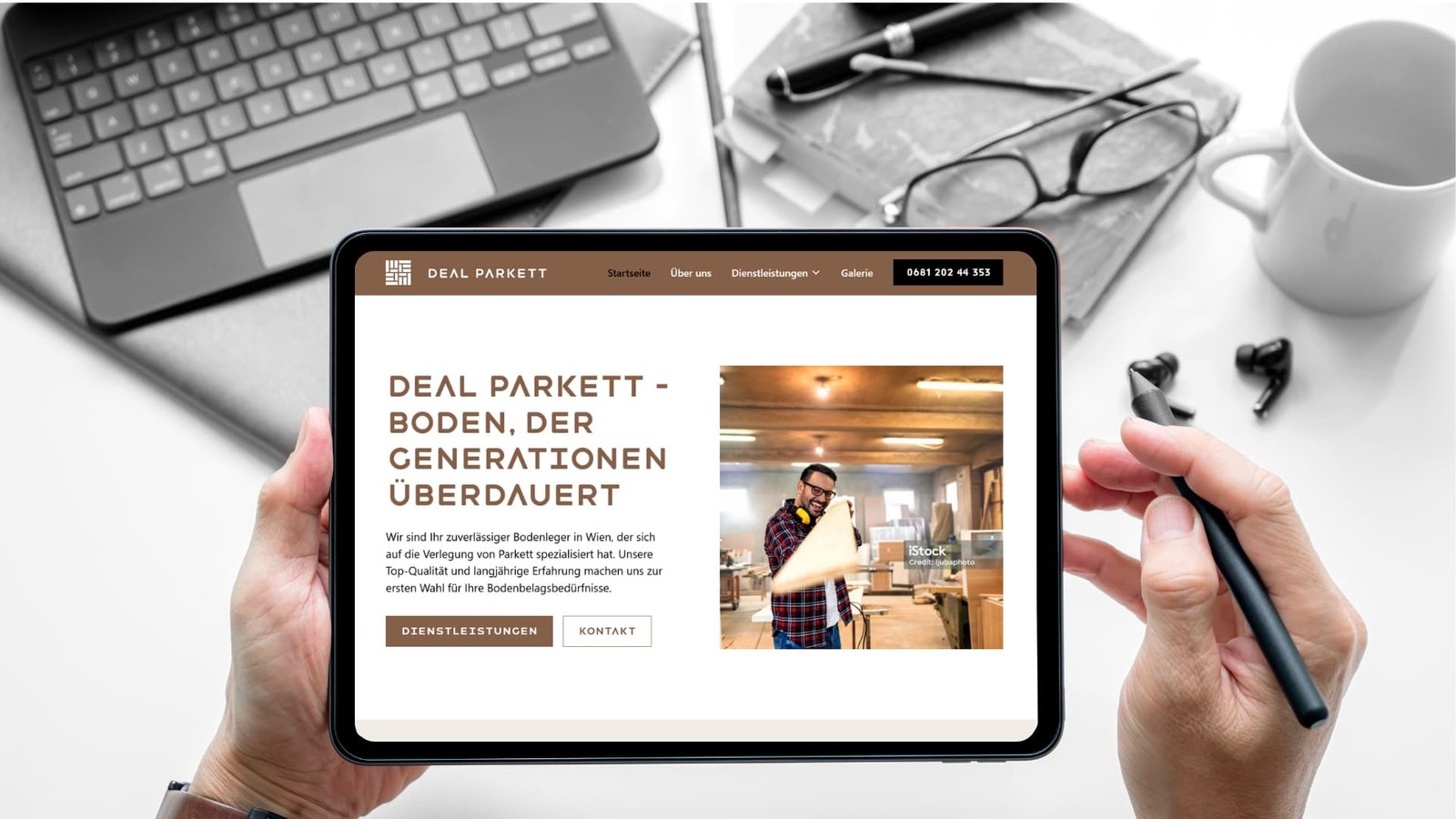 Referenz Handwerker Webseite – modernes Webdesign für Handwerksbetriebe